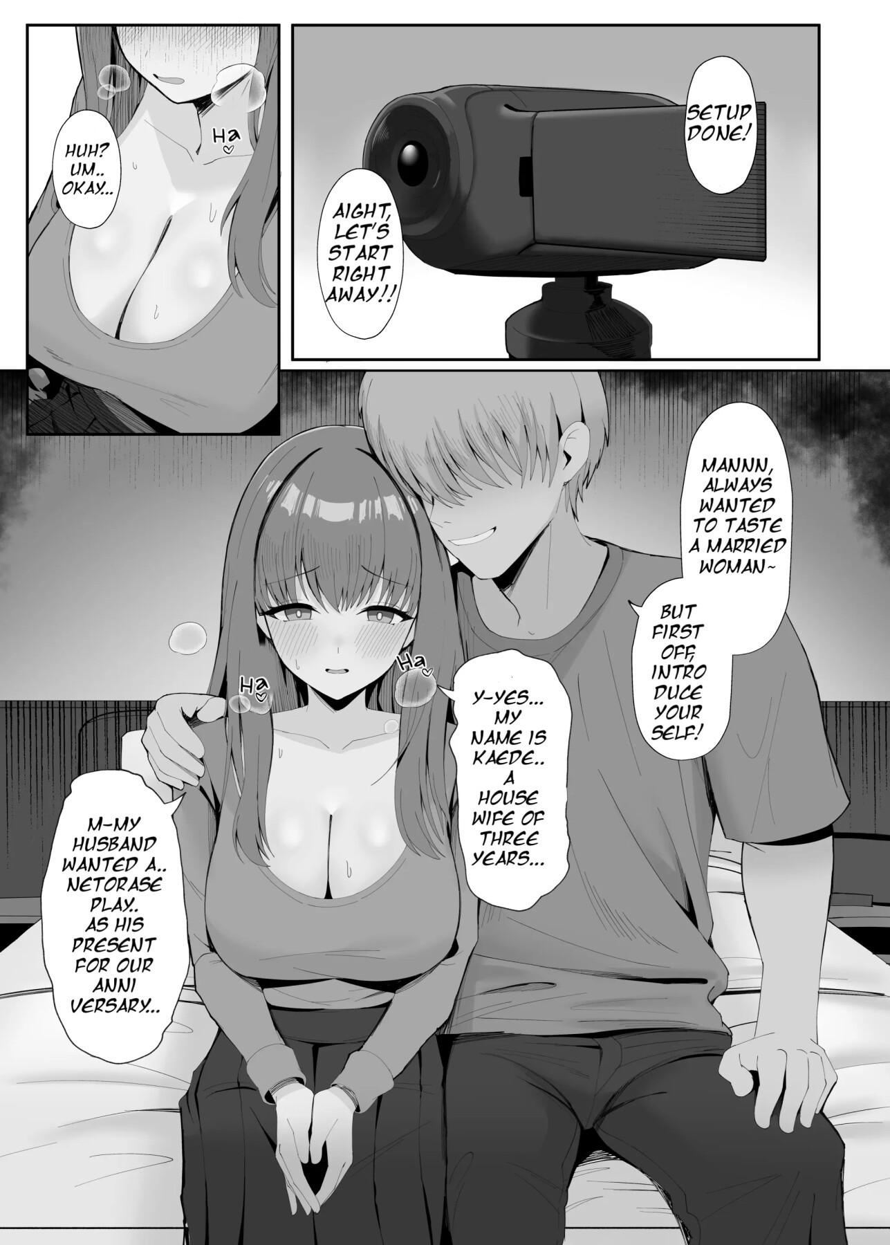 Hentai Manga Comic-A Wedding Anniversary For You-Read-8